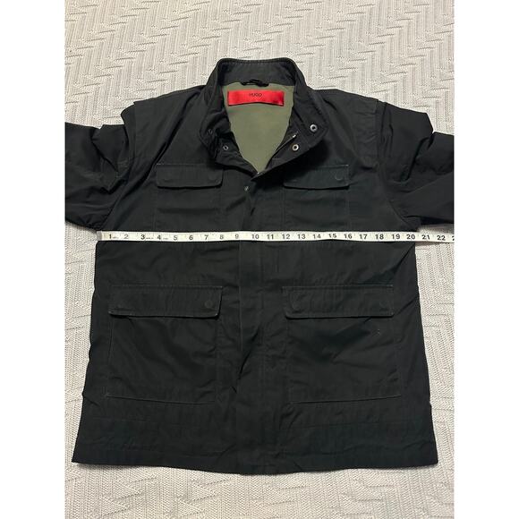 Hugo Boss black lightweight jacket size M READ - Picture 8 of 10